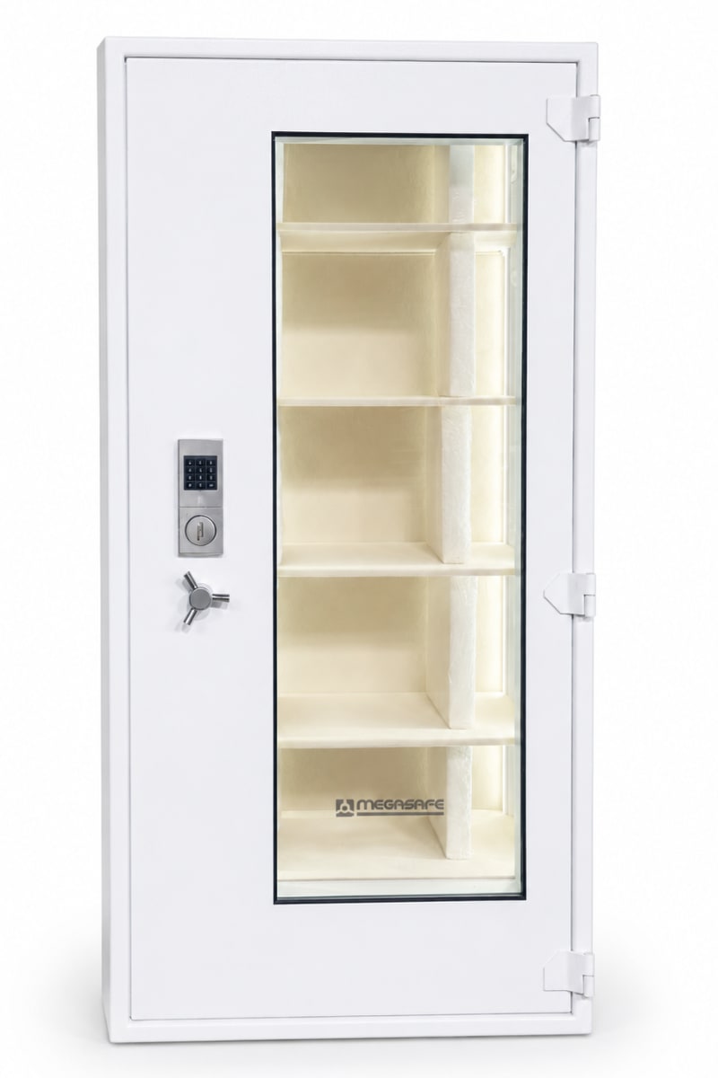 Luxury Home & Office Safe allowing you to display your valuables while keeping them protected behind advanced high-security engineering
